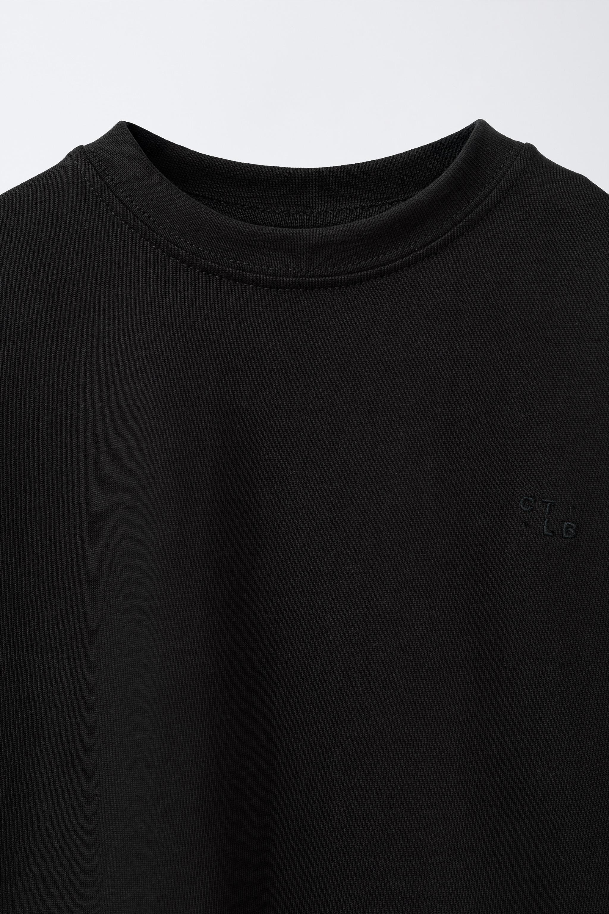 HEAVY WEIGHT EMBROIDERED T-SHIRT